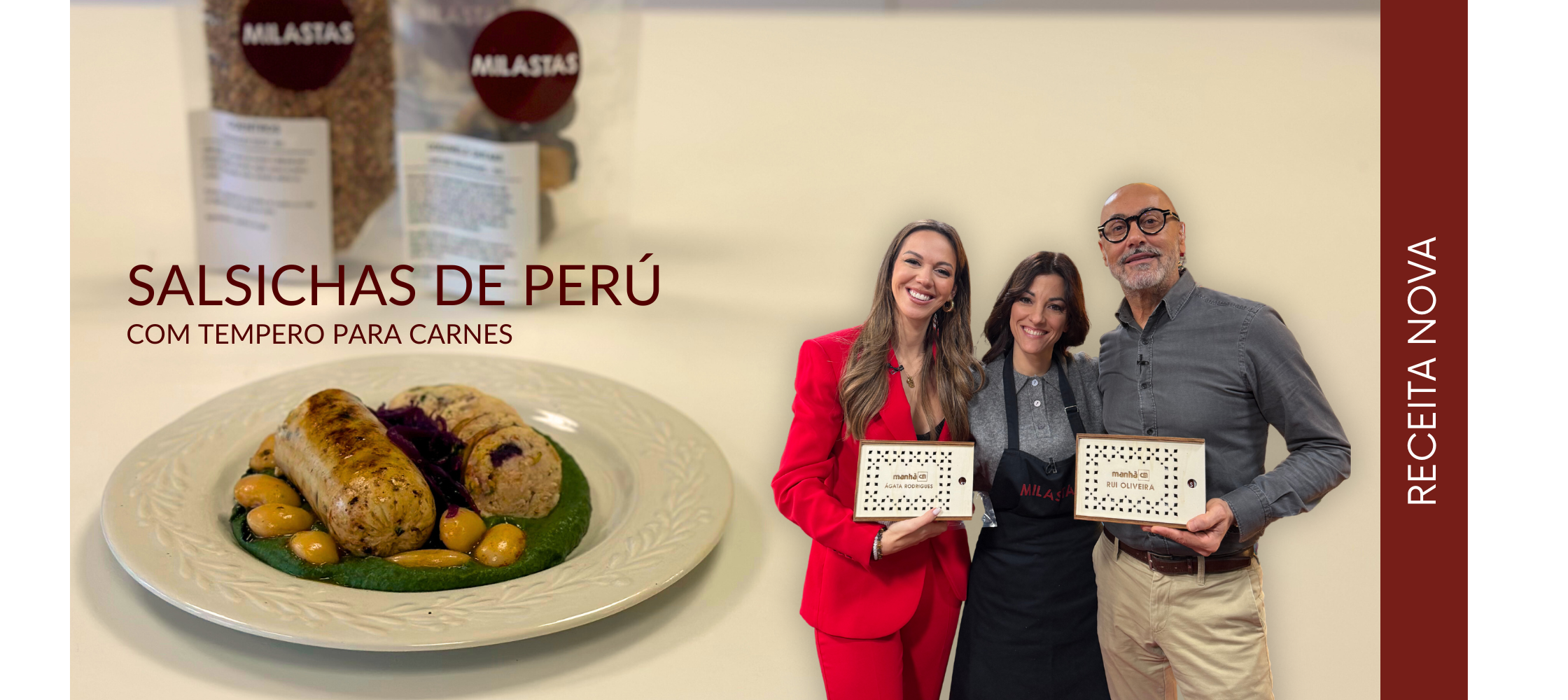 Salsichas Caseiras de Peru