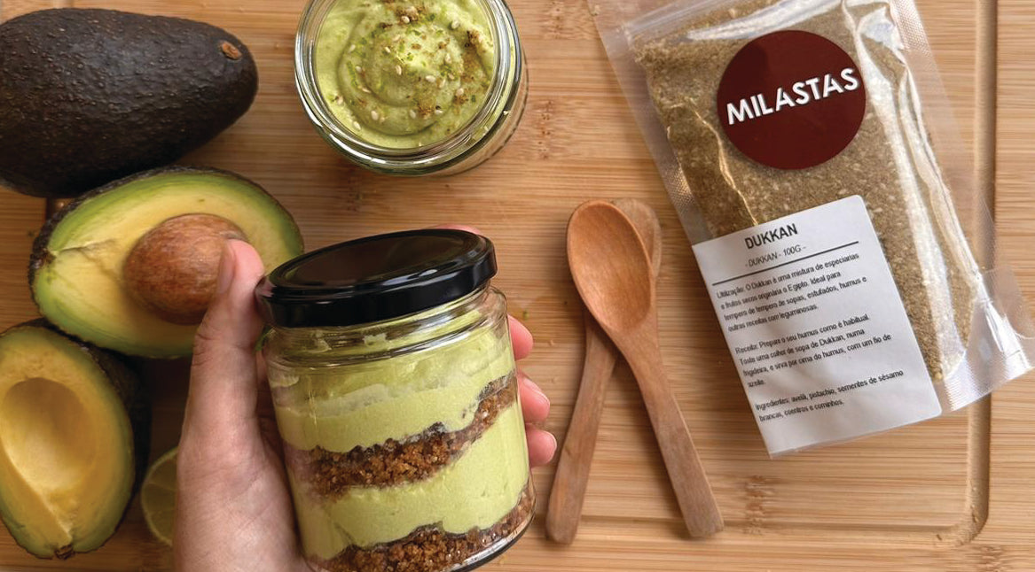 Mouse de Abacate com Dukkan