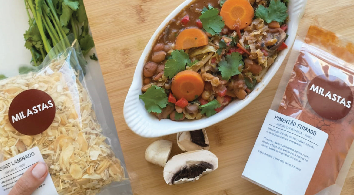 Feijoada de Legumes com o nosso Refogado