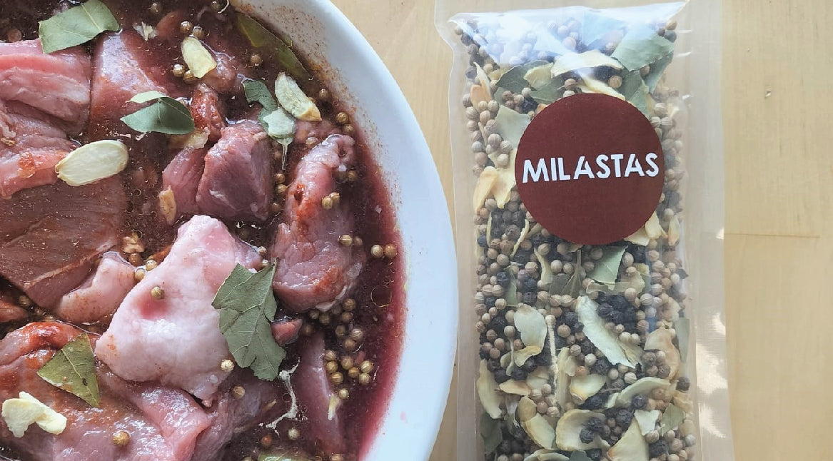 Marinada com Vinho Tinto e Especiarias