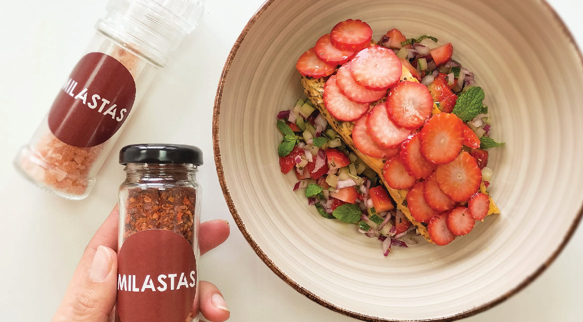 Salmão com Morangos