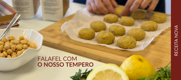 Falafel com o nosso tempero