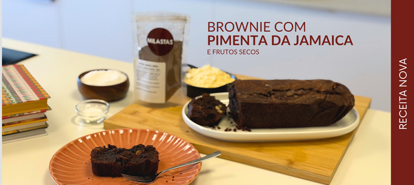 Brownie com Pimenta da Jamaica