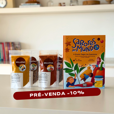 PRÉ- VENDA | Sabores do Mundo + Especiarias